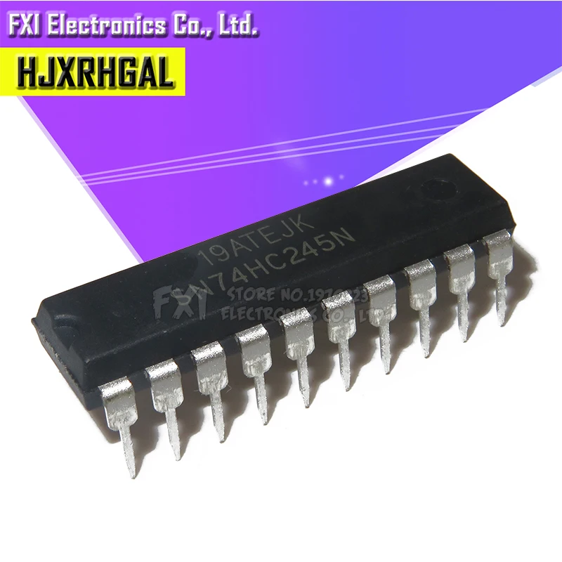 10 шт. SN74HC245N SN74HC245 DIP20 DIP 74HC245N 74HC245 новый оригинальный  | Интегральные схемы -32845450153