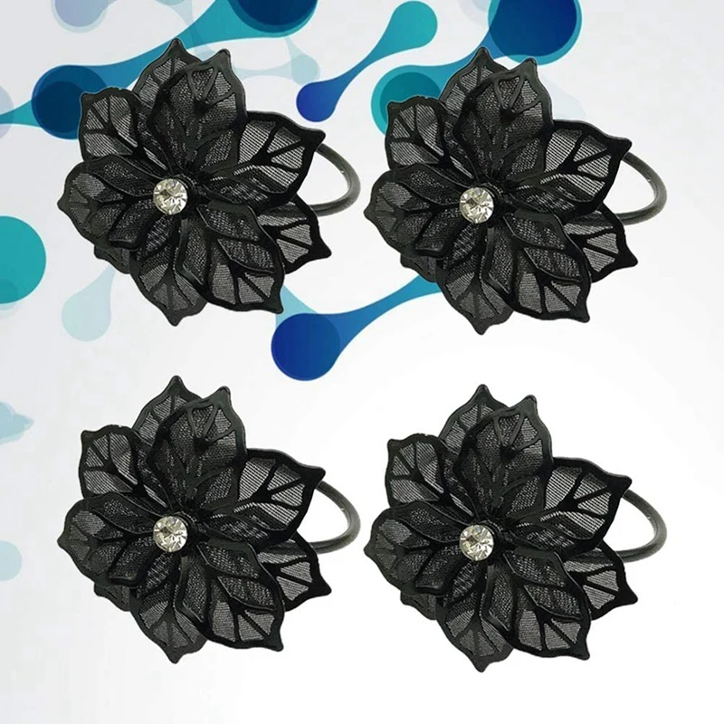 8 шт. 3D Цветочные фотокольца держатель кольцо для обеденного свадебного