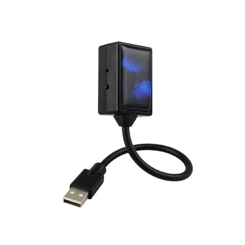 

Интерьер автомобиля с USB, светодиодная атмосферная Звездная лампа, ночсветильник с окружающей звездой, Автоматическое вращение, режим дыха...