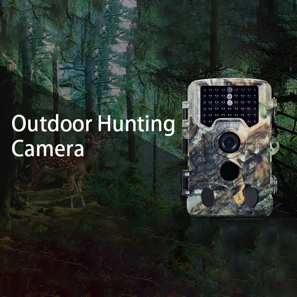 

1080P HD 130 Wide Angle Len Tr-ail Wildlife Hunting Camera with IP66 Waterproof