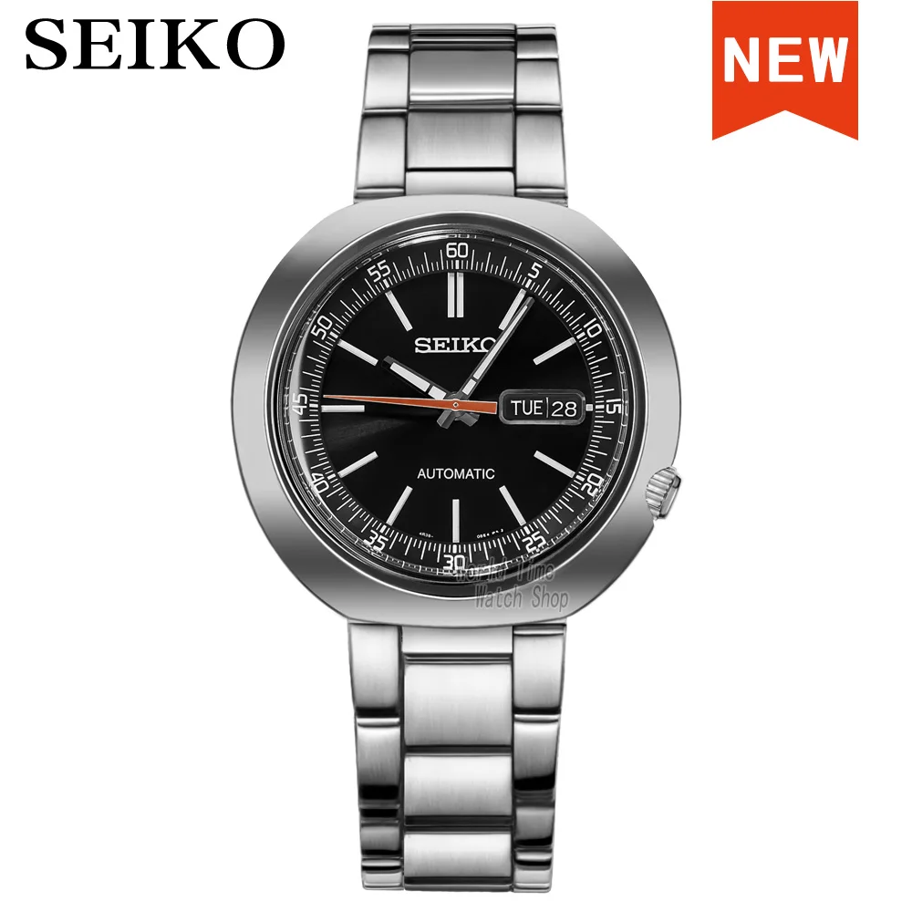 Seiko часы мужские автоматические лучший бренд класса люкс 100 м Водонепроницаемые