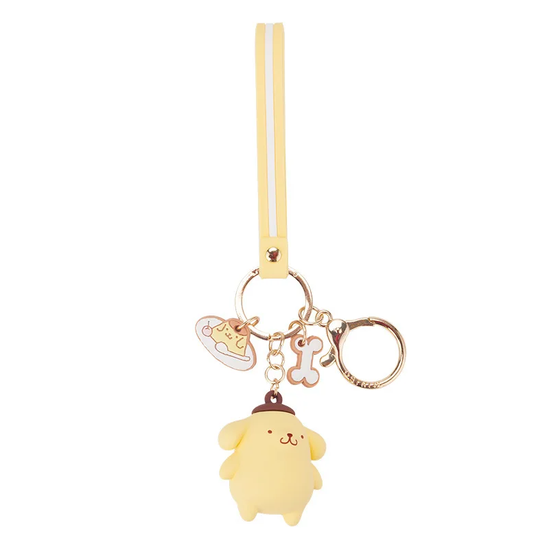 Мультфильм симпатичный брелок hello kitty KT брелок с котом мужчины и женщины украшение подвеска на сумку аксессуары на кольцо для ключей
