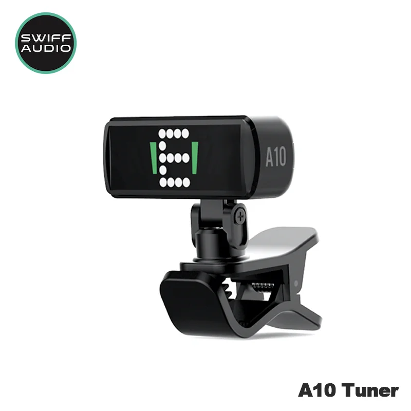 swiff a10 professionelle tuner clip auf led mini tuner für akustische gitarre elektrische gitarre bass mandoline violine ukulele banjo free