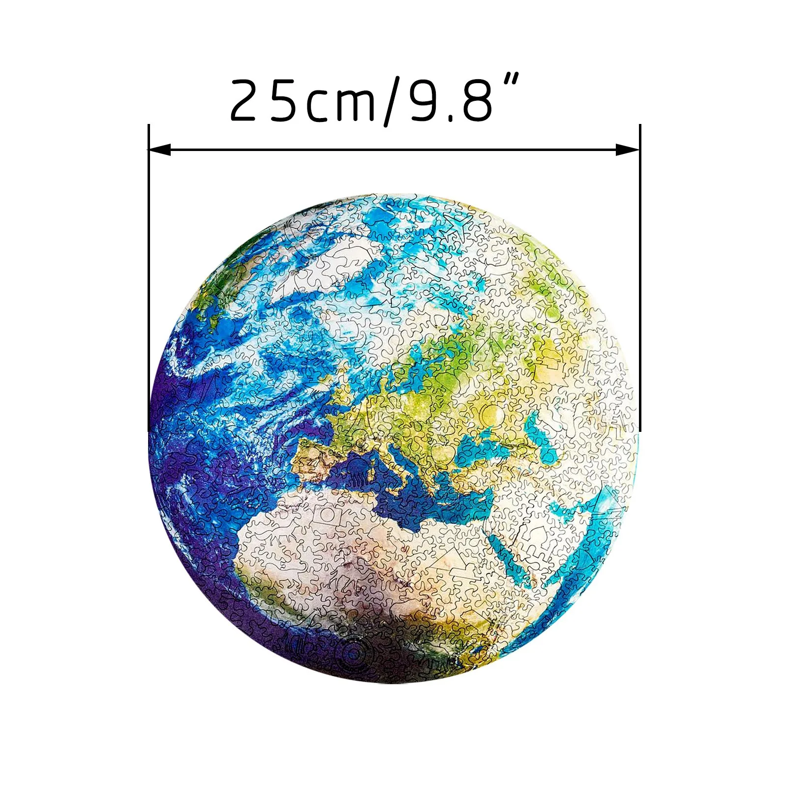 

2021 new On earth Wooden Puzzle Board Game Unique Shape Puzzles Forest Game Puzzle Landscape For Children And Adults Jigsaw