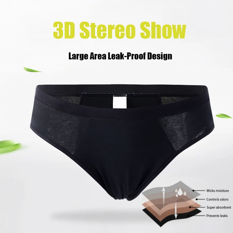 

Leak Proof Menstrual Period Panties Women Underwear Physiological Pant Cotton Health Seamless Briefs High Waist Warm Drop shippi