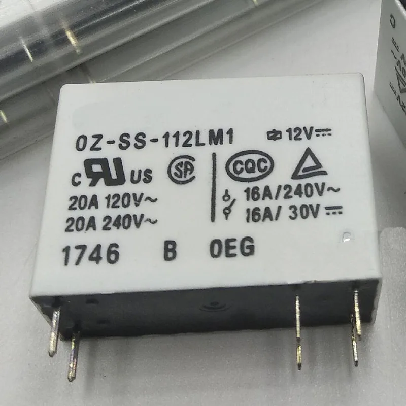 

Реле OZ-SS-112LM1 6 контактов, 1 шт.