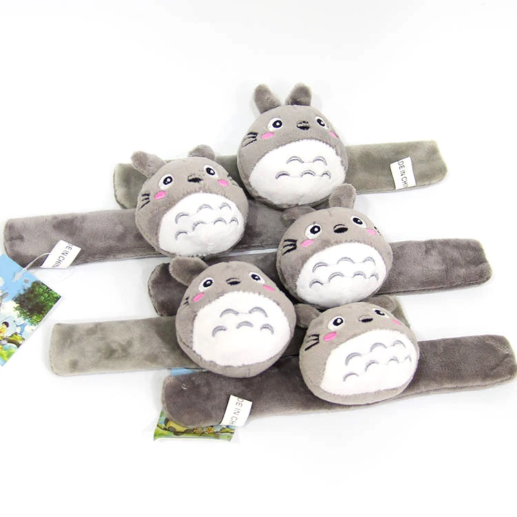 Мягкая и удобная плюшевая кукла Totoro kawaii игрушка браслет ручной линейка с