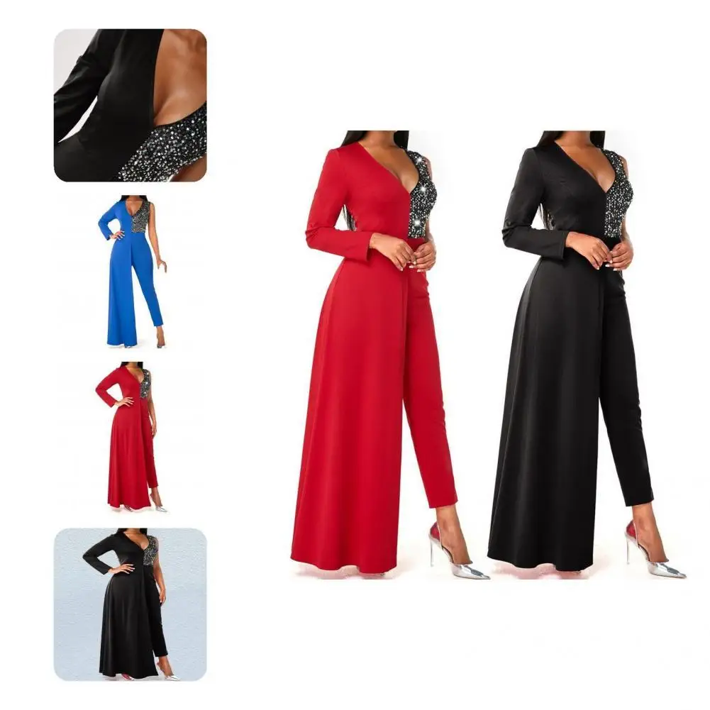 

Women Playsuit Slim Fit Autumn Playsuit Ankle Length Women Playsuit