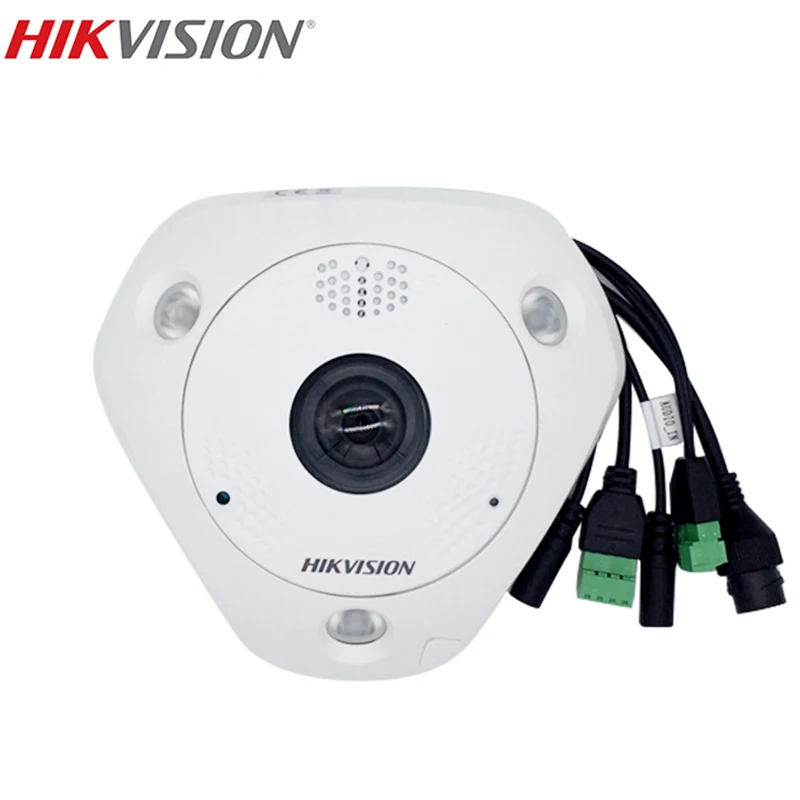 Камера видеонаблюдения HIKVISION водонепроницаемая 12 МП с микрофоном PoE функция