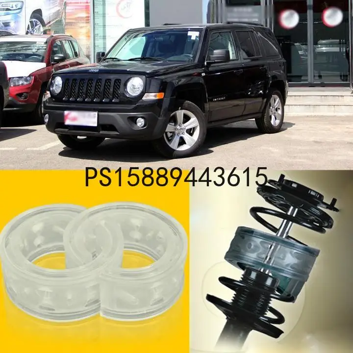 

2pcs Power Front /Rear Shock Suspension Cushion Buffer Spring Bumper For Jeep Patriot