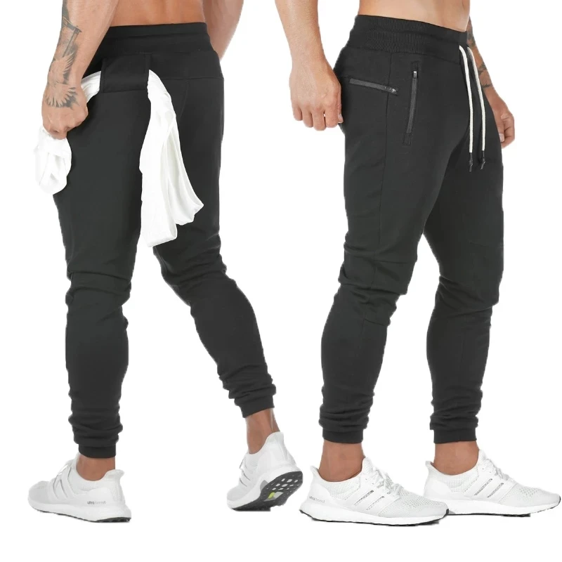 Спортивные брюки для бега мужские спортивные штаны джоггеры хлопковые