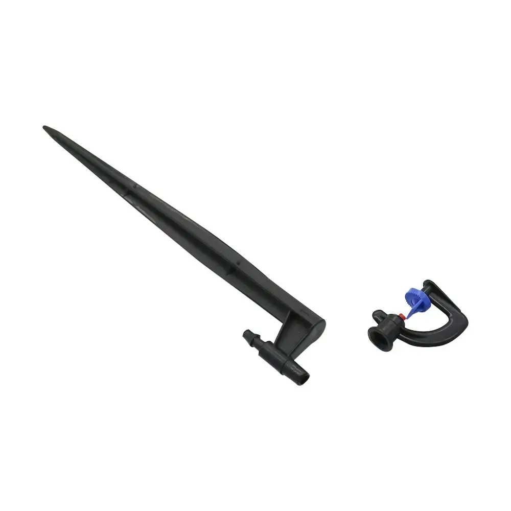 

180 Degree G type Refraction Sprinkler with 19cm Bracket Holder Garden Irrigation Agriculture Lawn Greenhouse Sprinklers 1 sets