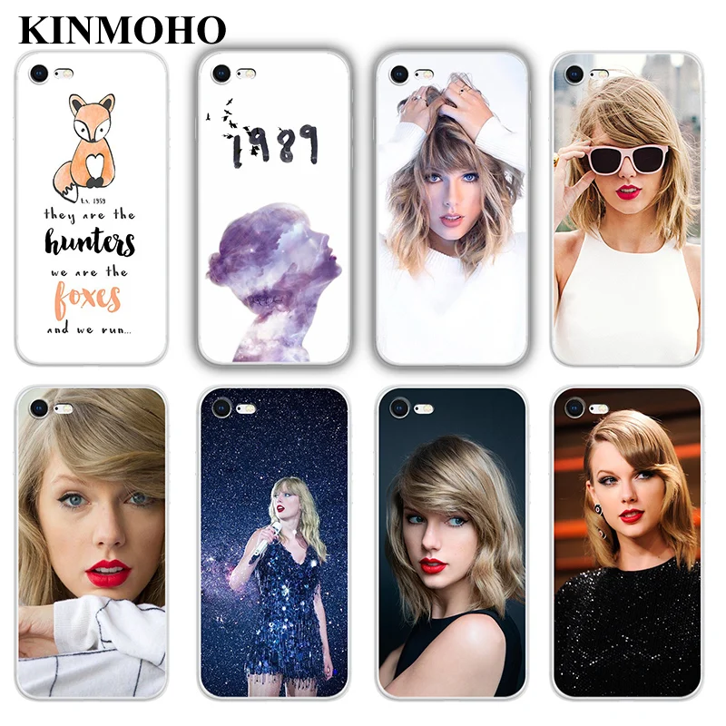 Pop Taylor Kpop Reputation 1989 мягкие чехлы для телефонов iPhone 7 6 8 6S Plus 7Plus 8Plus 5 X XR XS MAX