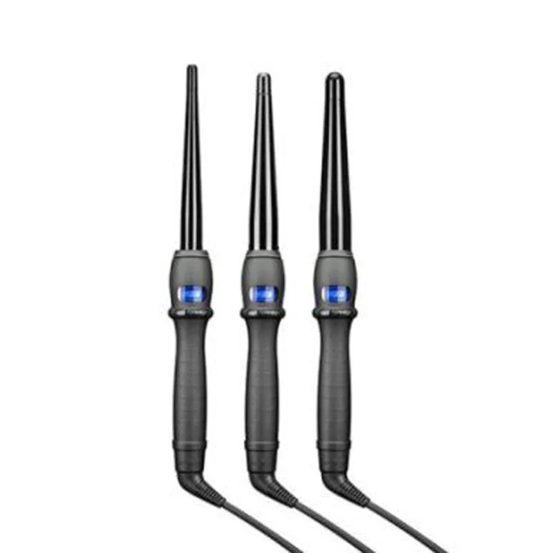 Description Picture 3 of itemProfessional 19mm/25mm/32mm curling iron Hair waver Pear Flower Cone Ceramic curling wand roller beauty Salon Hair Curlers