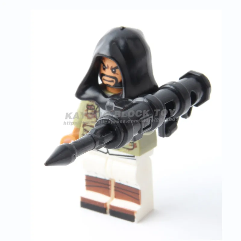 Городской полицейский военный спецназ строительные блоки фигурки пистолеты