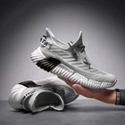 Кроссовки мужские, легкие, Осенние, на шнуровке, 2020