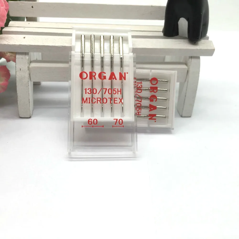 Марка орган HAX1 бытовые швейные иглы 130/705H MICROTEX для микроткани шелка|needle roller bearing