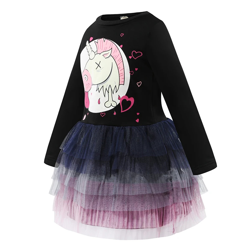 2018 платье для маленьких девочек детское праздничное принцессы с длинными