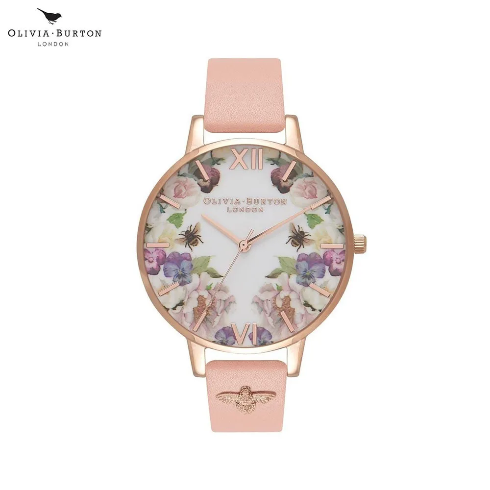 Наручные часы Olivia Burton OB16EG111 женские кварцевые на кожаном ремешке |