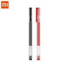 Xiaomi сверхпрочная ручка для письма 0,5 мм гелевая ручка ручки для подписей гладкие швейцарские стержни красные черные чернила Шариковая ручка