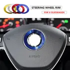 1 шт. Автомобильная наклейка на центр рулевого колеса для Volkswagen VW Polo Golf 4 5 6 7 Beetle MK1 MK2 MK3 MK4 MK5 MK6 Bora CC Passat B6 B5