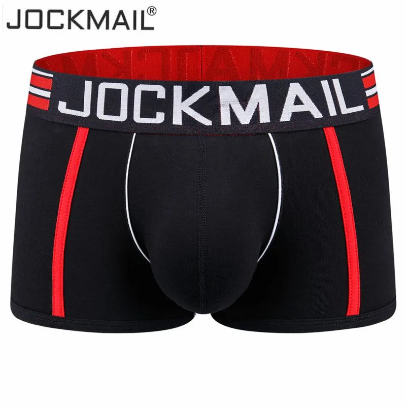 Трусы-боксеры Jockmail мужские с заниженной талией пикантное нижнее белье дышащие