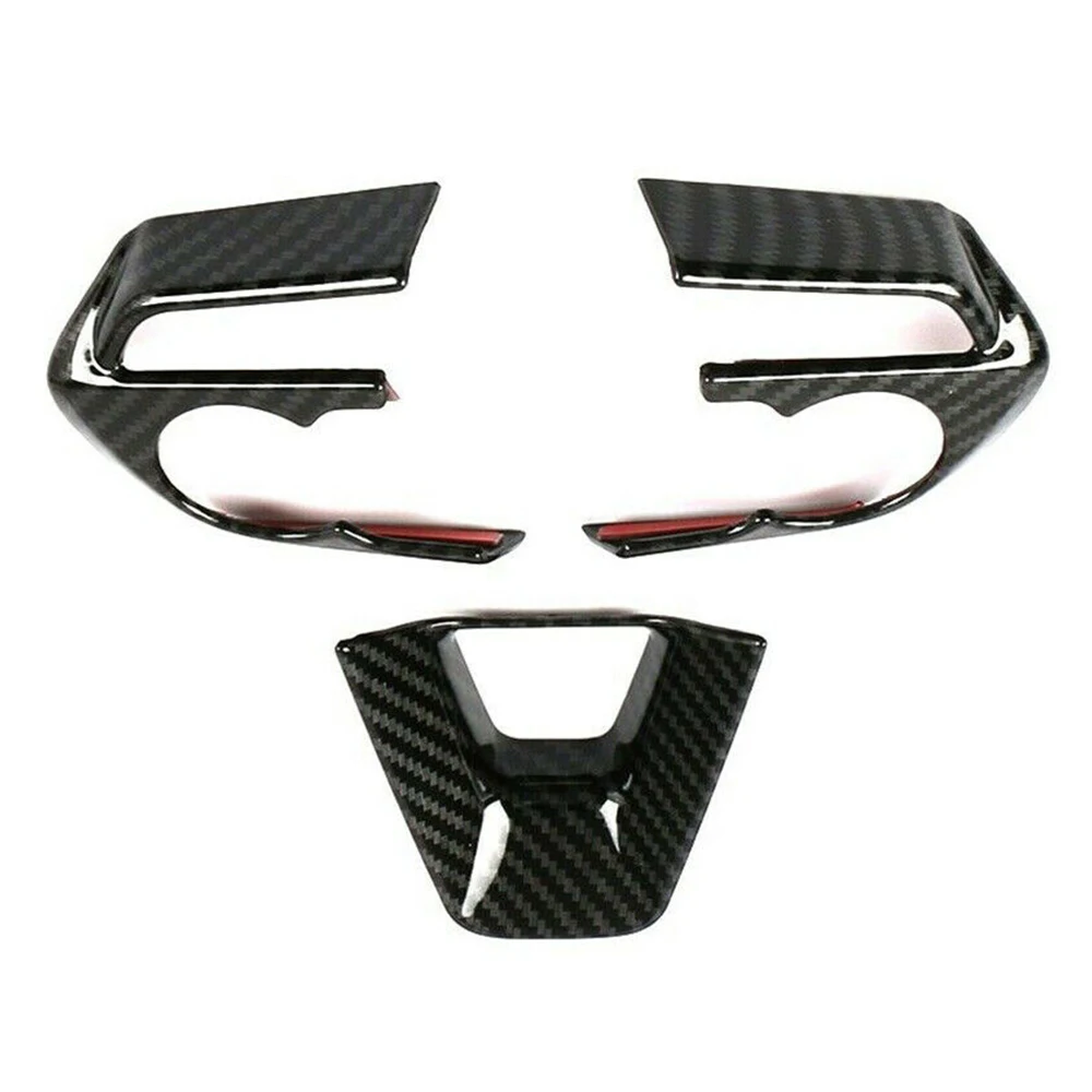 

3pcs Set Steering Wheel Trim Decoration For Toyota Corolla Nice Nice Hatchback High Quality