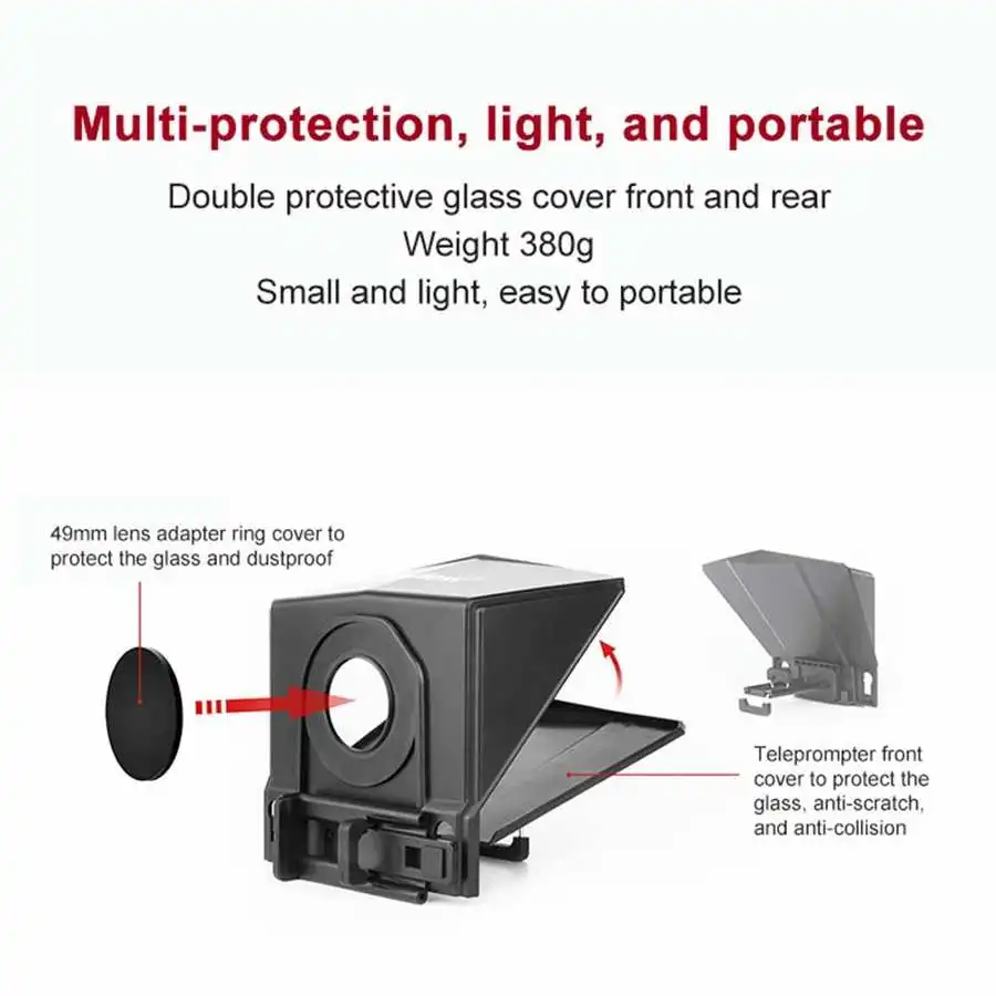 Besview Bestview T2 T3 телесуфлер для 8-дюймового планшетного ПК SLR-камеры портативное