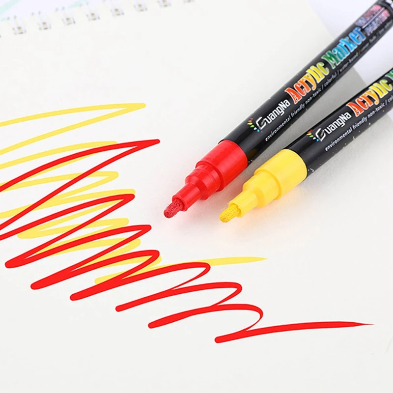 

12 Colors/set Watercolor Art Painting Pen Colorful Drawing Calligraphy Marker Pen School Kids Stationery