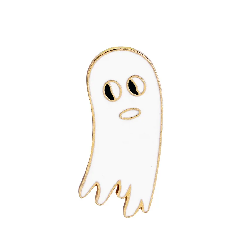 

Women's Brooches fashion Anime Badges for backpack Cute Cartoon Cat Sexy Parrot Black Black White Ghost enamel pins for jewelry