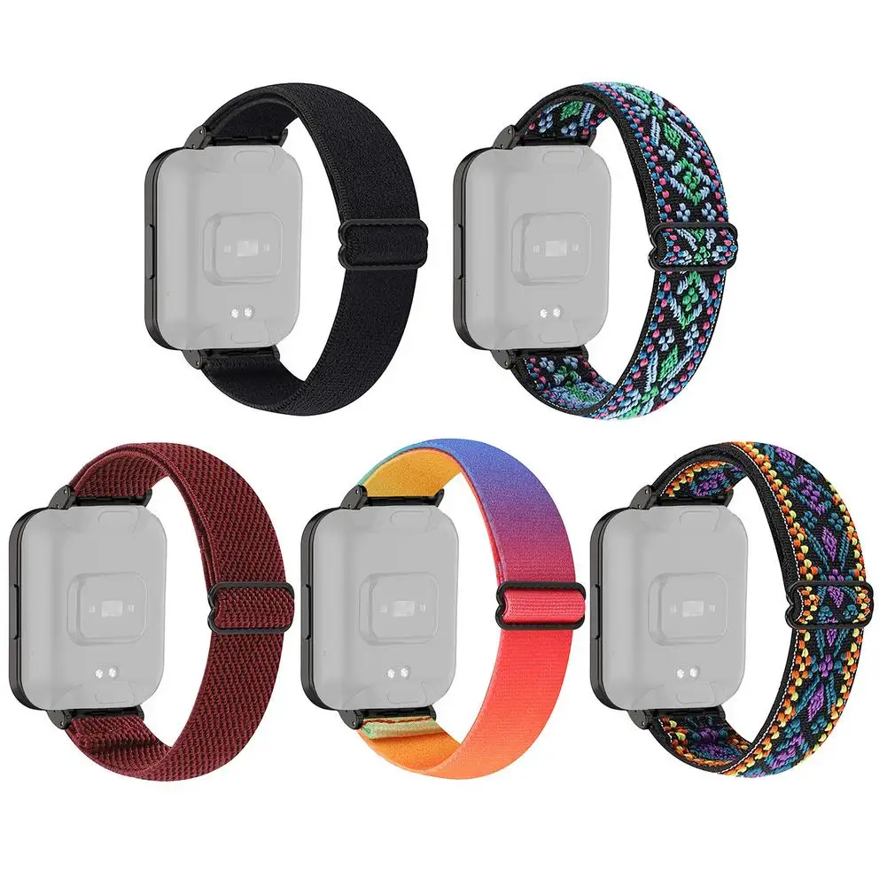 

Replacement Nylon Watch Band Compatible For Xiaomi Mi Watch2 Lite/ Redmi Watch 2 Soft Sweat Resistant Straps