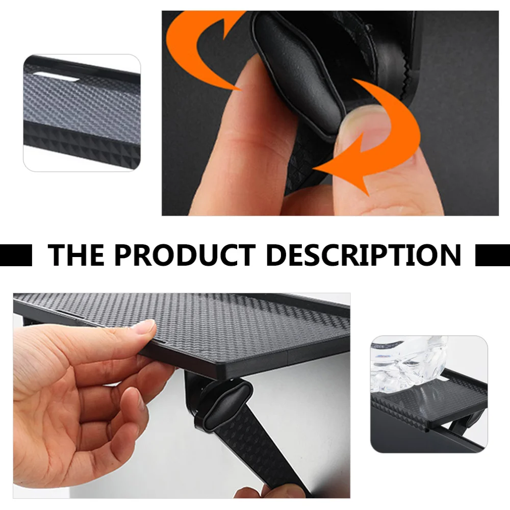 

Punch-free Storage Holder Computer Screen Shelf Simple Wall Rack for Home