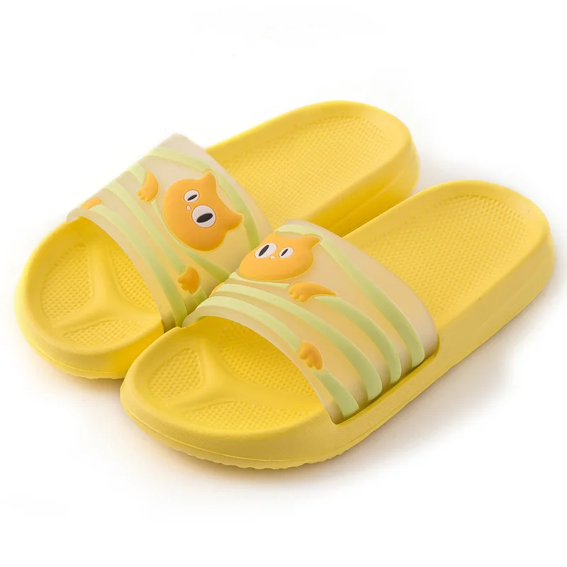 

Summer Cute Cat Slippers Women Men Cartoon Animals Indoor Bathroom Soft Sole Non-slip EVA Slides Beach Trend Couples Shoes