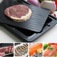 2 pcs fast defrosting tray thaw frozen durable food meat fruit quick defrosting plate board defrost kitchen gadget tool durable