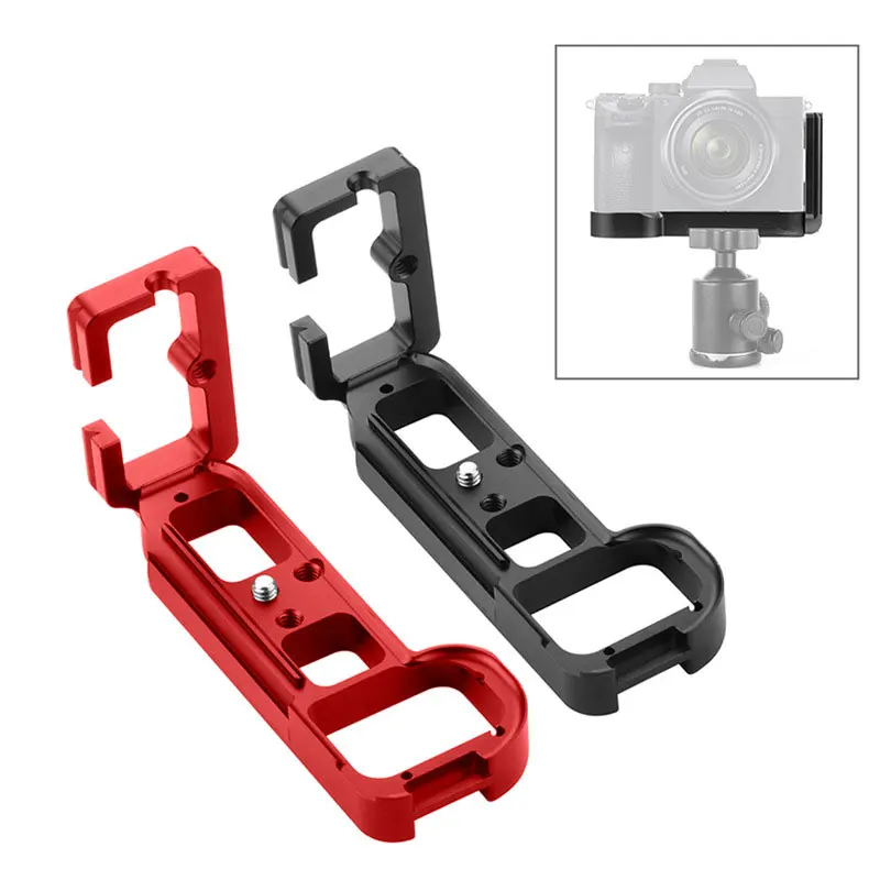 

For Sony A7 Fast Release L Plate Bracket Base Holder Hand Grip Compatible Vertical Board Scratch Resistant Detachable