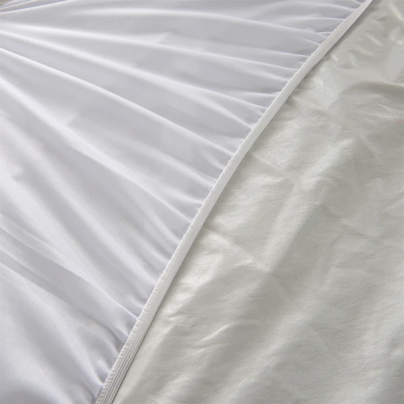 Однотонное водонепроницаемое покрытие матраса листы фронтальная хлопковая