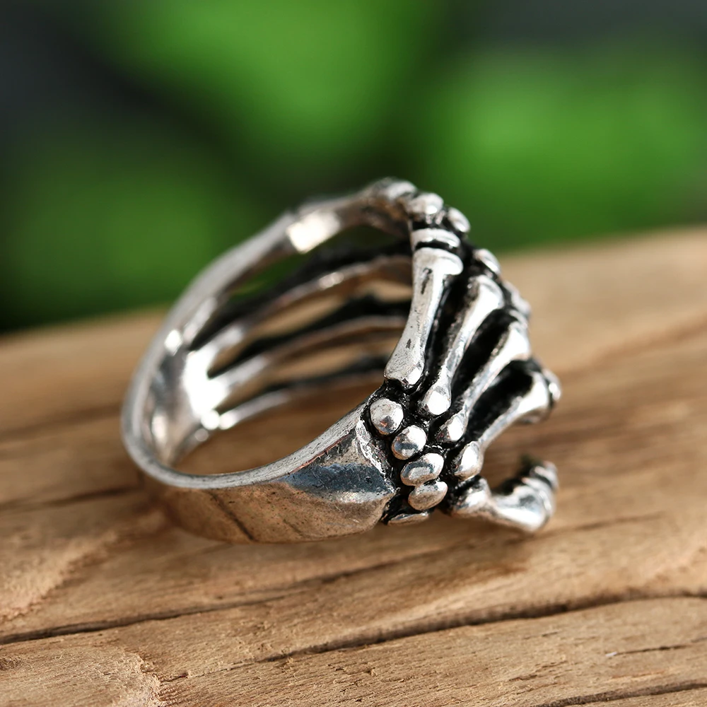 Кольцо мужское из нержавеющей стали в готическом стиле винтажное украшение с