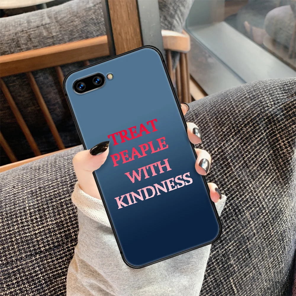 

Treat People With Kindness Harry Styles Phone Case Cover Hull For HUAWEI honor 7a 8s 8a 8x 9 9x 10 20 i Lite Pro Black Etui