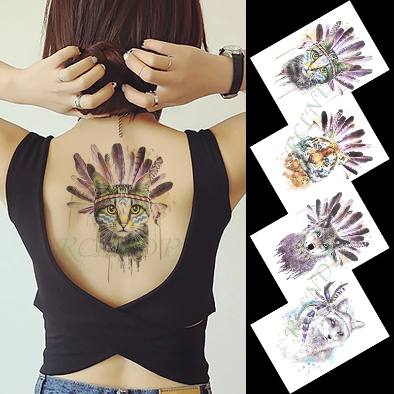 

Waterproof Temporary Tattoo Sticker angel wing cross large size art tatto flash tatoo fake tattoos for girl men women