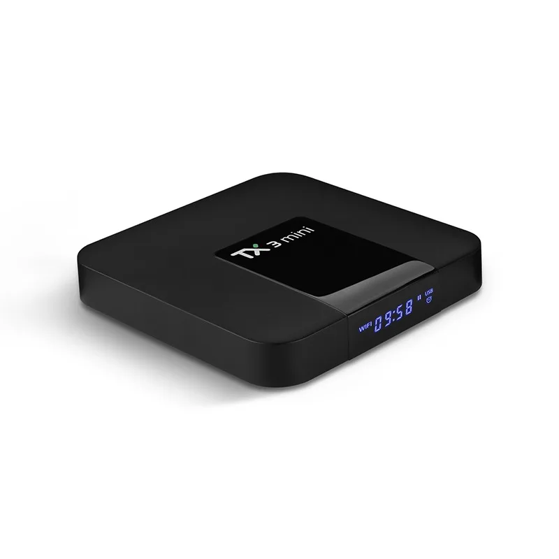 ТВ приставка Android 7 1 четырехъядерный процессор Amlogic S905W TX3 mini 2 ГБ 16 4 ГГц Wi Fi 4K
