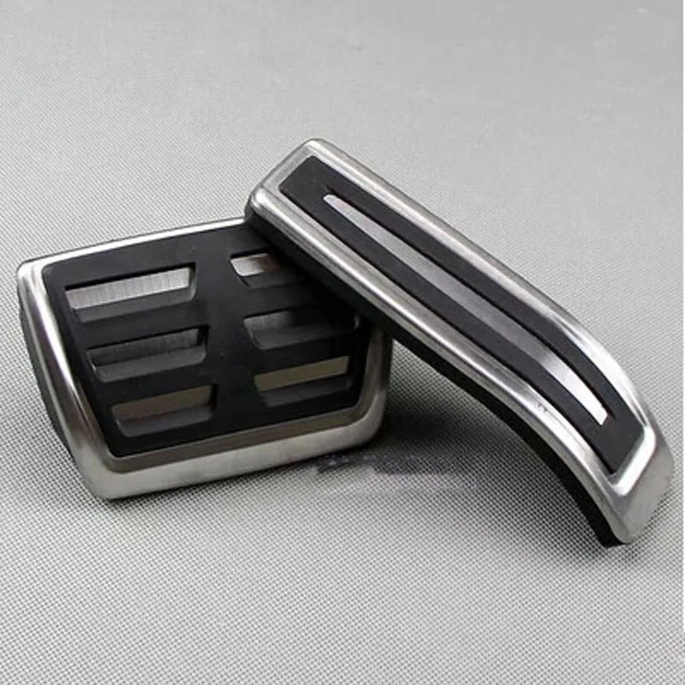Педали топливного тормоза из нержавеющей стали для Audi Q7 VW Volkswagen Touareg 2007 2015|Педали|