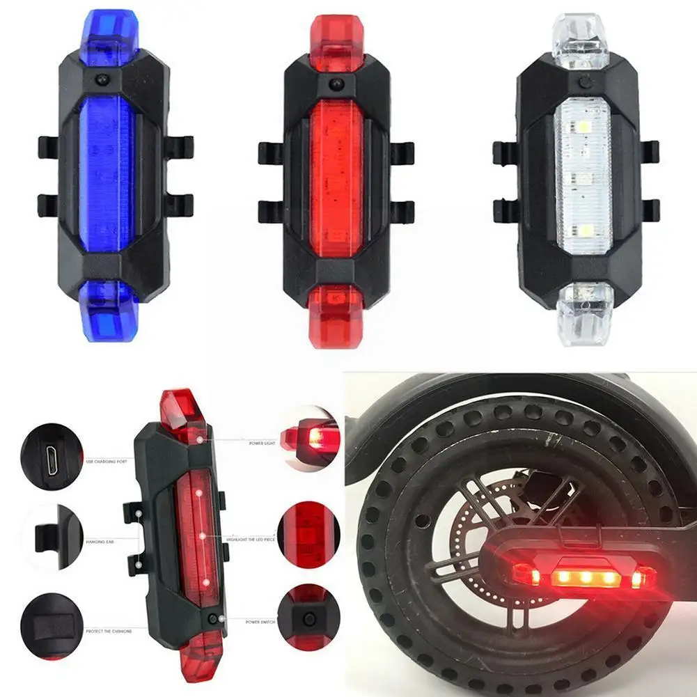

For Mijia M365 Led Electric Scooter Led Strip Scooter Flashlight Cycling M365 Light Night Safety Led Lamp Bar Warnin Z7u6