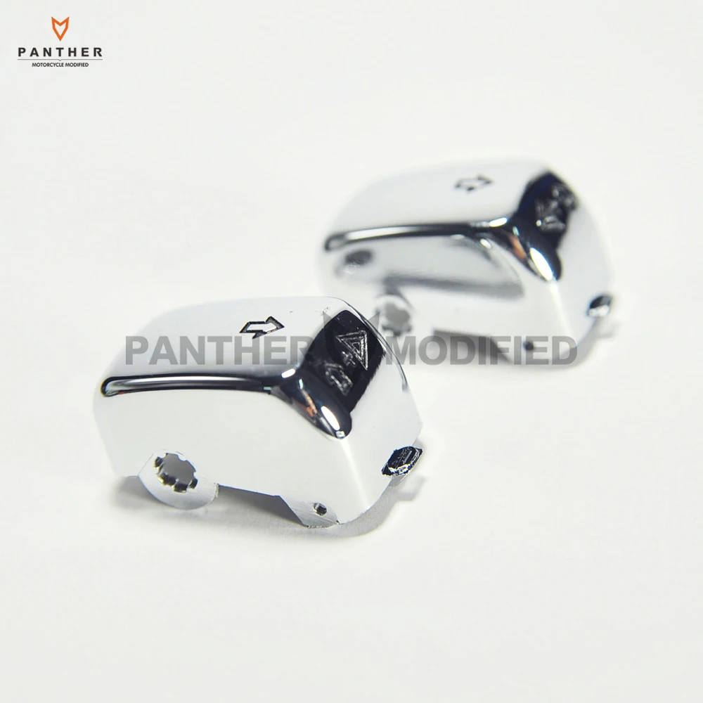 10X шт. хромированный чехол для мотоцикла с переключателем круиз контроля Harley Touring