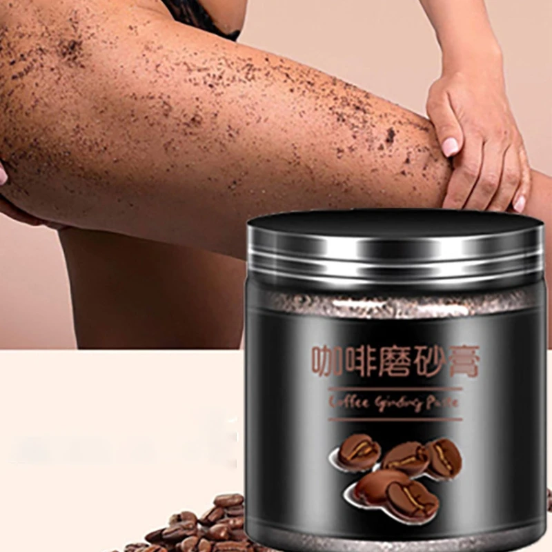 

250g Coffee Body Scrub Cream Bath Sea Salt Deep Cleansing Whitening Exfoliating Dead Skin Moisturizing Nourish Paste
