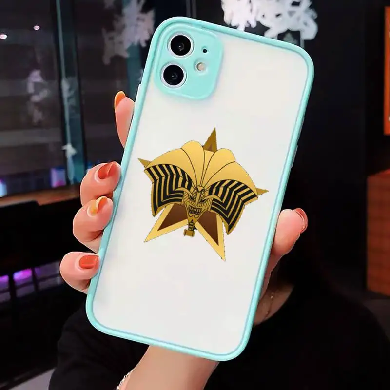 

Anime Yu-Gi-Oh! Card Of God Phone Case Matte Transparent for iPhone 7 8 11 12 s mini pro X XS XR MAX Plus cover funda