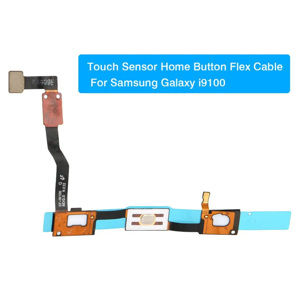 

1PC Touch Sensor Home Button Flex Cable For Samsung Galaxy S2 i9100 menu Return Key Repair Parts Phone Accessories