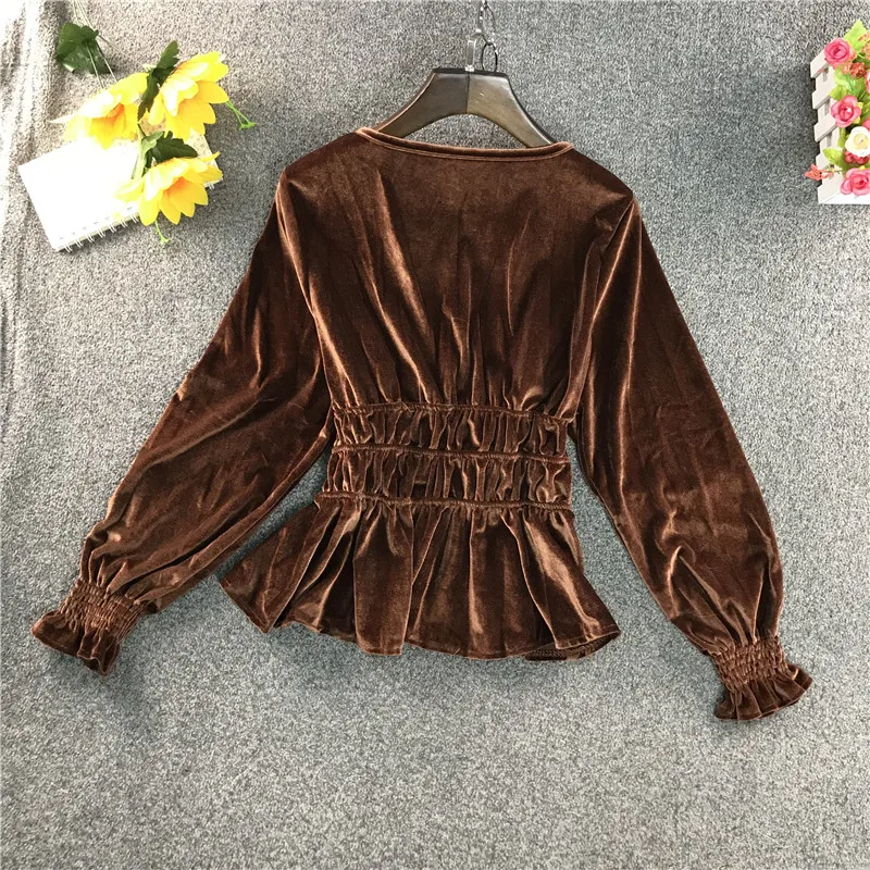 Новинка весны и винтажном стиле на плоской подошве осень с v-образным вырезом