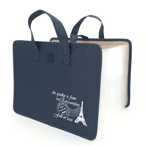 Многослойная Портативная Сумка для документов, Студенческая папка с пряжкой, формат А4