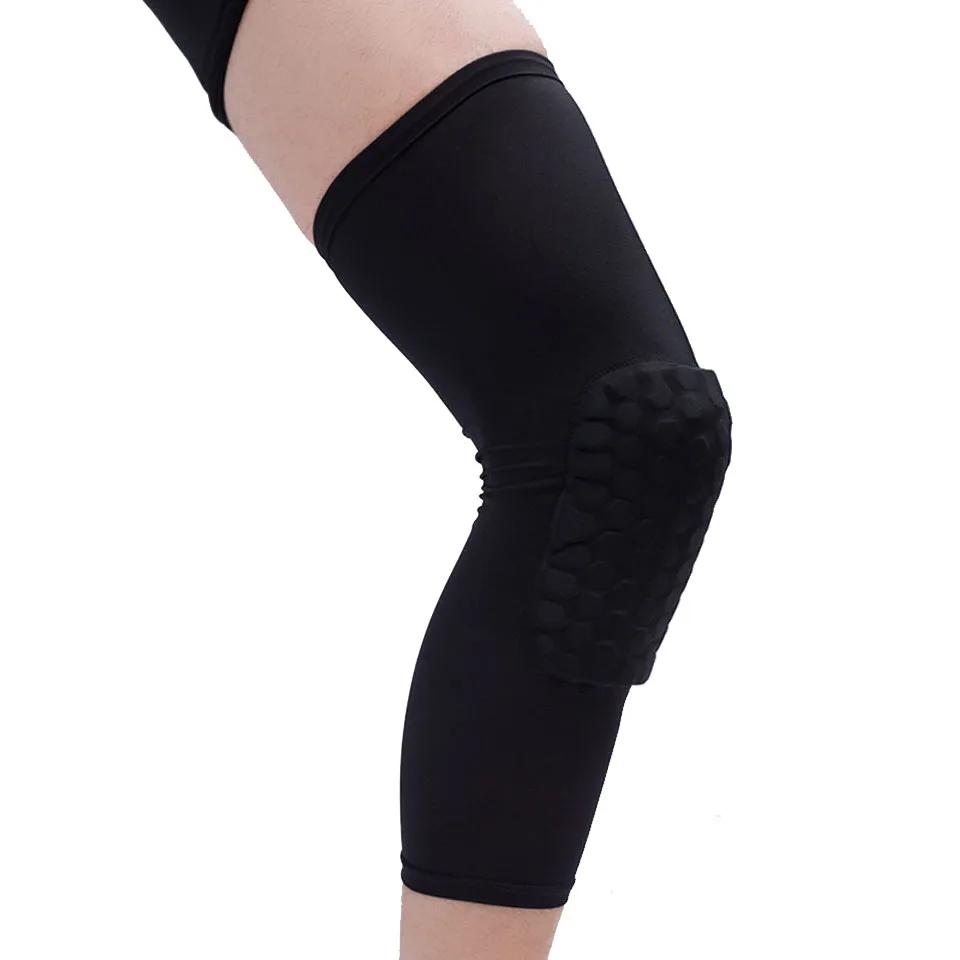 1 шт. Детские/взрослые наколенники для баскетбола футбола рукава соты эластичные