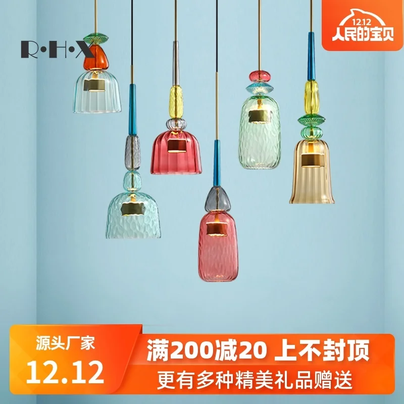 Современный декор светильник Железный Ресторан светодиодные подвесные